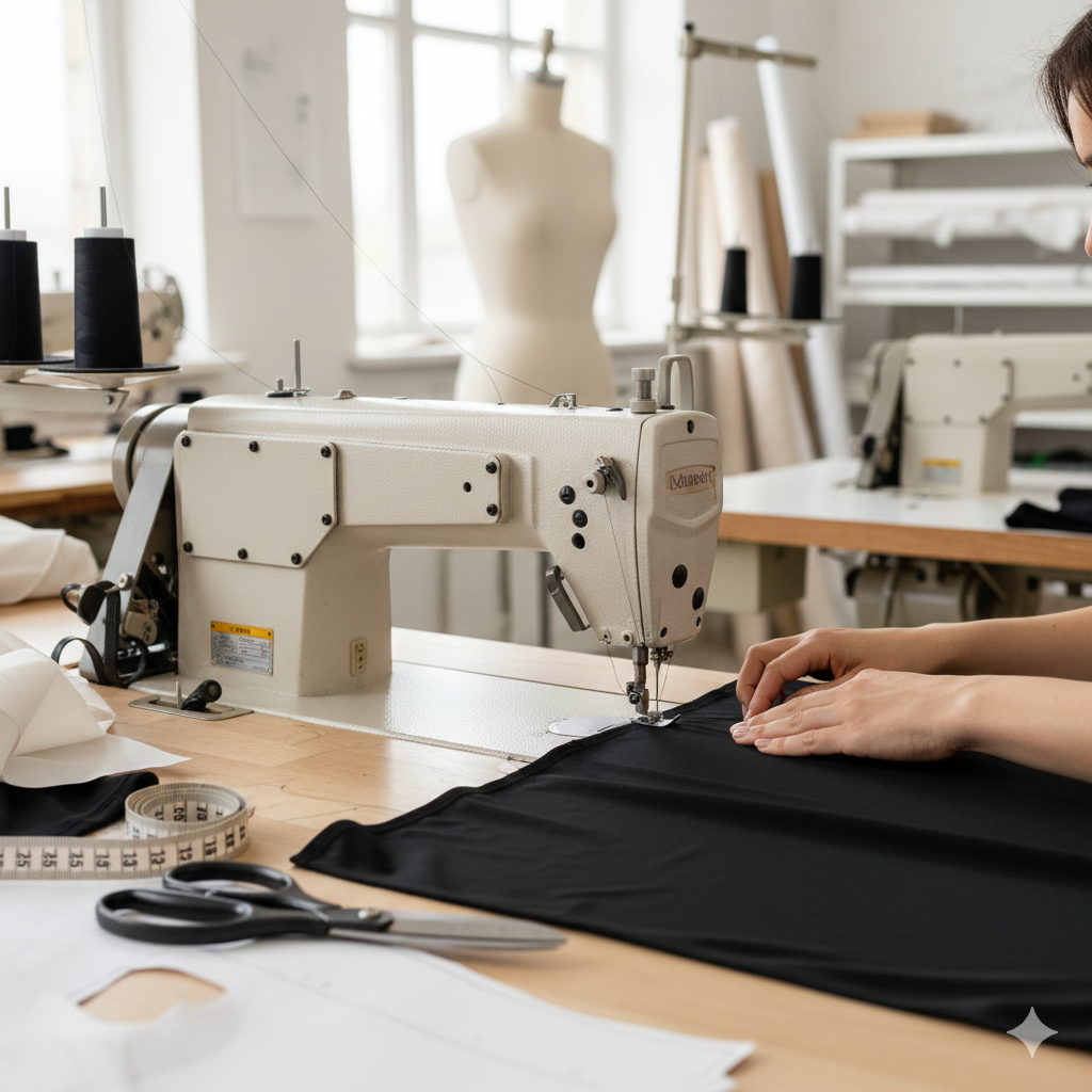 Sua peça vai para o atelier